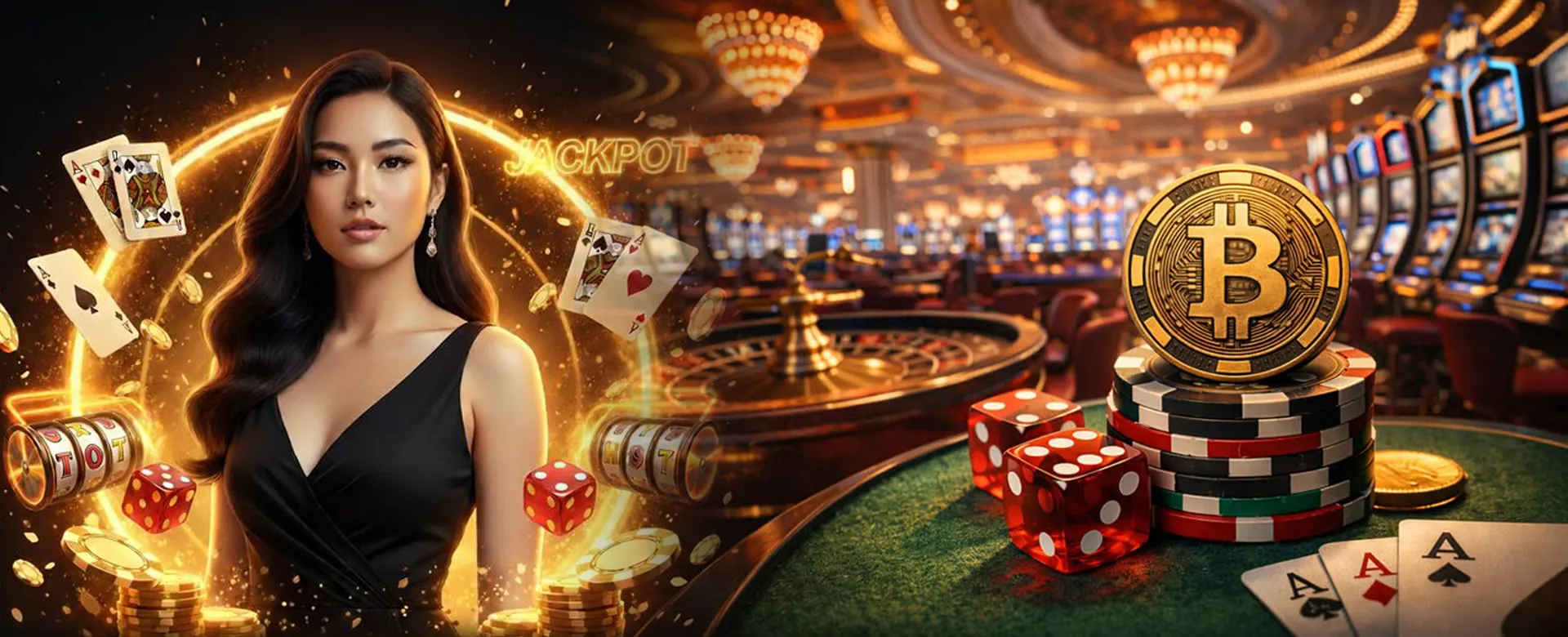 SLOTPH Casino Link mobile gaming interface with various slot machines and live dealers